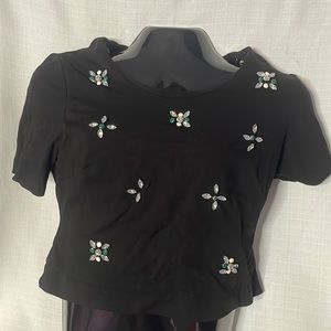 Cute jeweled top.